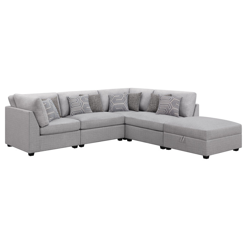 Canapé modulaire rembourré 5 pièces Lafayette