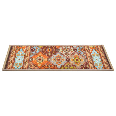 Tapis d'escalier multi-couleurs Bakhtiari