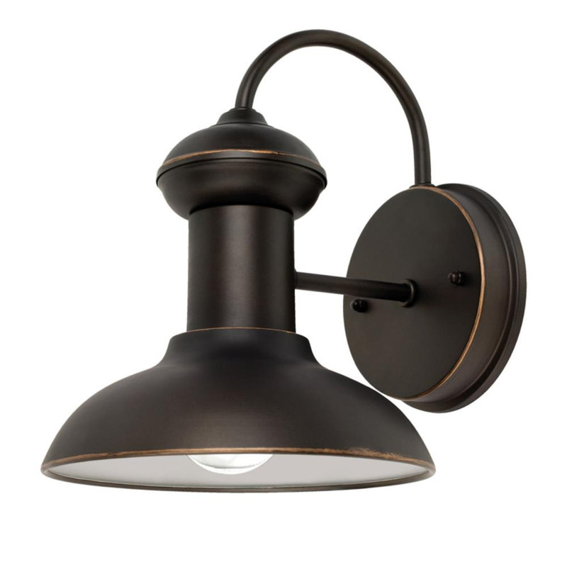 68645EC1CA33473DBFF48E531DA3DCDF Jameson 1-Light Oil Rubbed Bronze Outdoor Wall Lantern Sconce - pack of 2