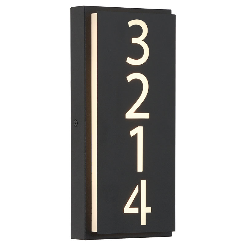 Lumière d'adresse DEL Numero