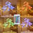 16 Colour RGB Rose Lamp,Colour Change 24 Led Rose Tree Lamp,Remote Control Rose Table Lamp