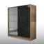 Armoire-penderie 2 portes avec 2 tiroirs-2045342445
