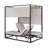 58'' Wide Outdoor Patio Daybed with Cushions-95082233-95082234