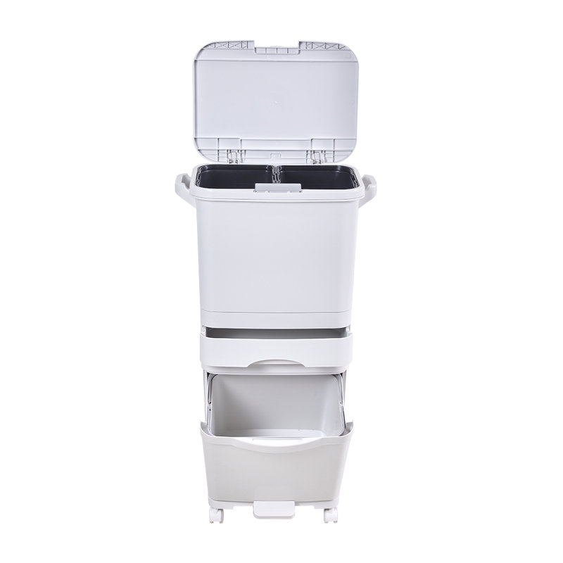 Canio Odour Seal Kitchen Rubbish Bin - 12.94 L