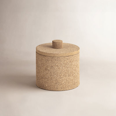 Round Cork Box Lg