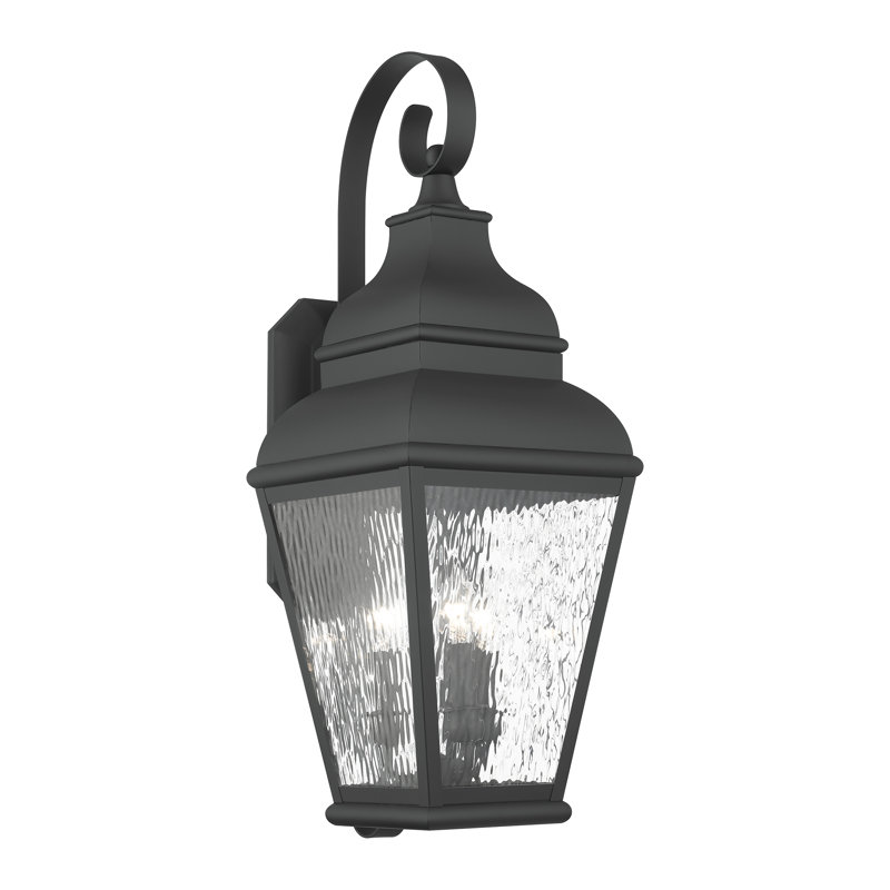 Anousha Solid Brass Wall Light, Black