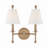 Hiltner 2 - Light Dimmable Armed Sconce-452411173