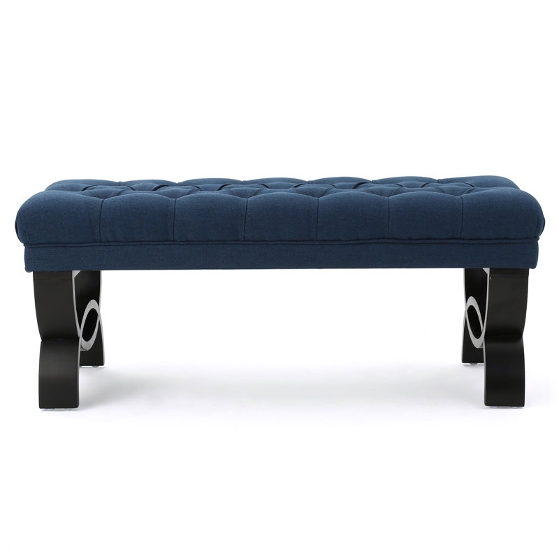 Hilton Ottoman, Navy Blue