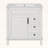 Bathroom Vanity with Ceramic Sink,2 Drawers and Adjustable Shelf-117983471