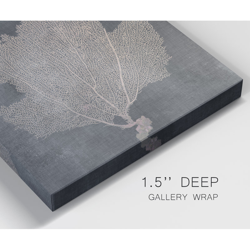 «Natural Sea Fan III», reproduction d'art sur toile tendue, H 32 po x l 32 po x P 1 po