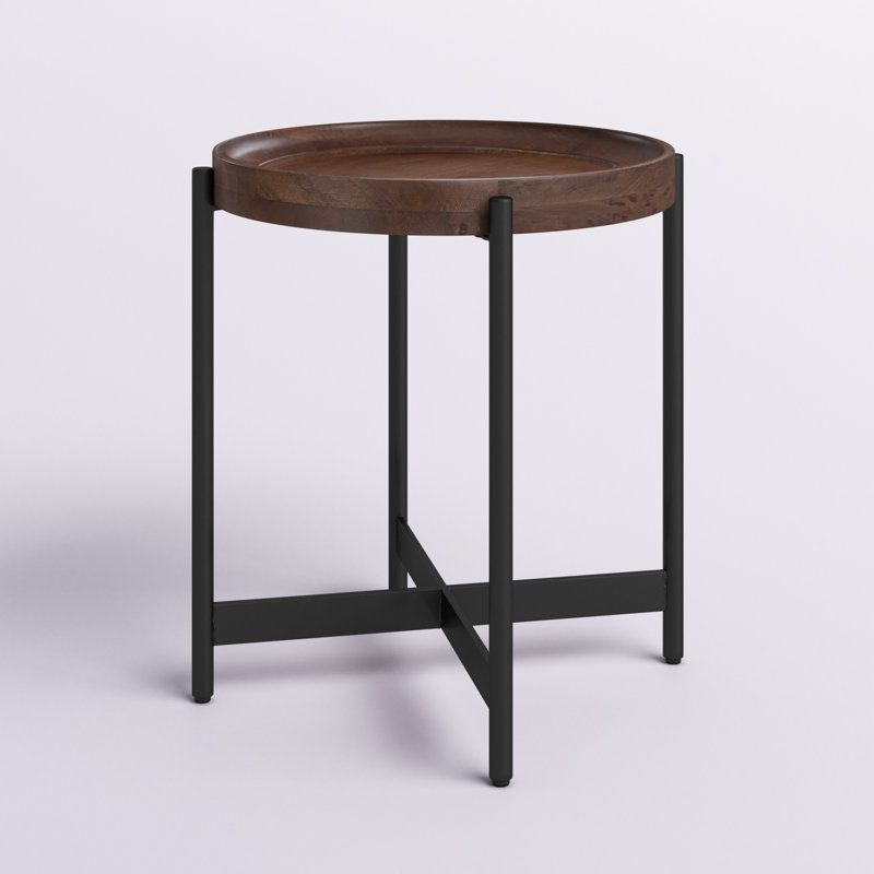 Brookline 20" Round Wood End Table