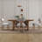 Solid Wood Dining Table Set Farmhouse Extendable Dining Table And Upholstered Chair For Dining Room/Kitchen-110843347-110843352-110843350