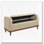 Banc de rangement capitonné et capitonné-2045056585