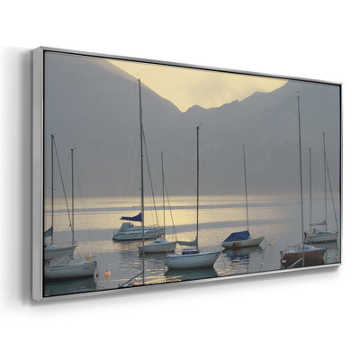 Lago di Garda- Framed Gallery Wrapped Canvas -Ready to Hang