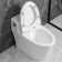 Toilette allongée avec siège à fermeture douce Yingze