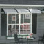 Outsunny Polycarbonate Brown Cover Retractable Door / Window Awning-100640616-100640620