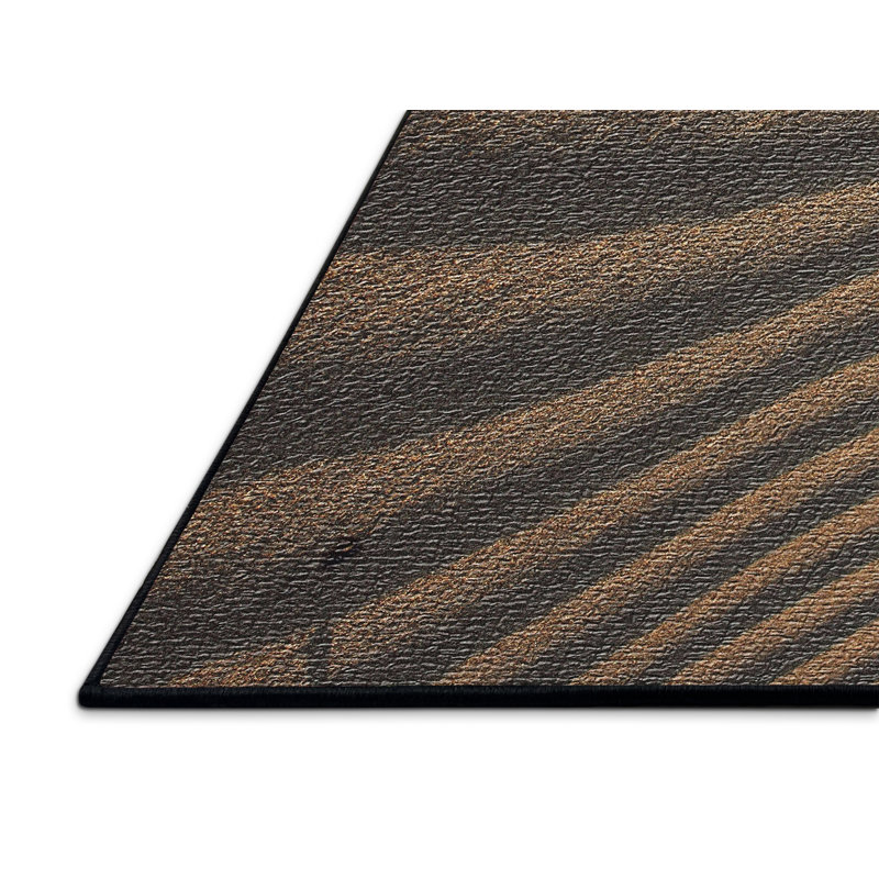 Tapis de 4 zones brunes sahara, Rectangle 2 pi x 3 pi