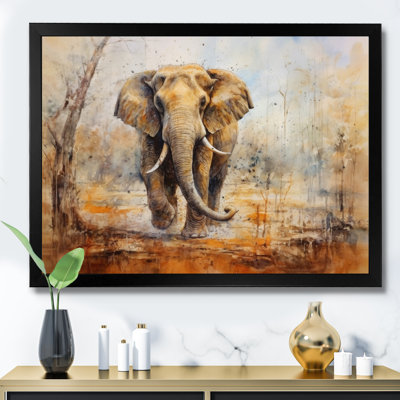 Faune éléphant majestueux I