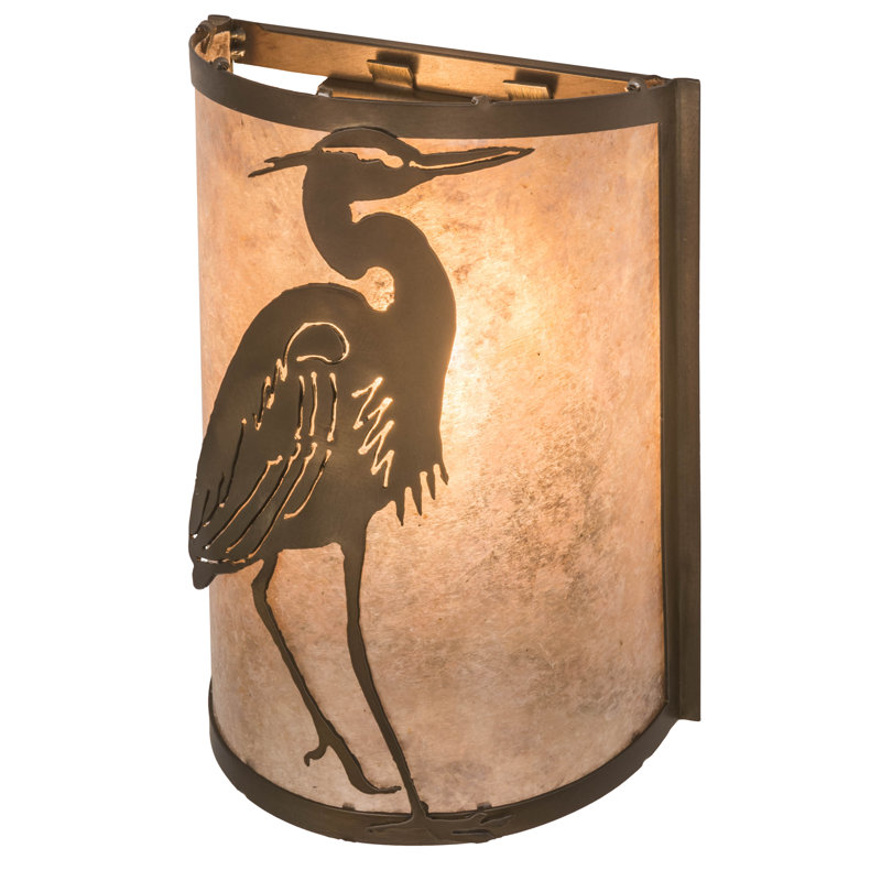 Rustic Lodge 1 - Light Flush Mounted Sconce