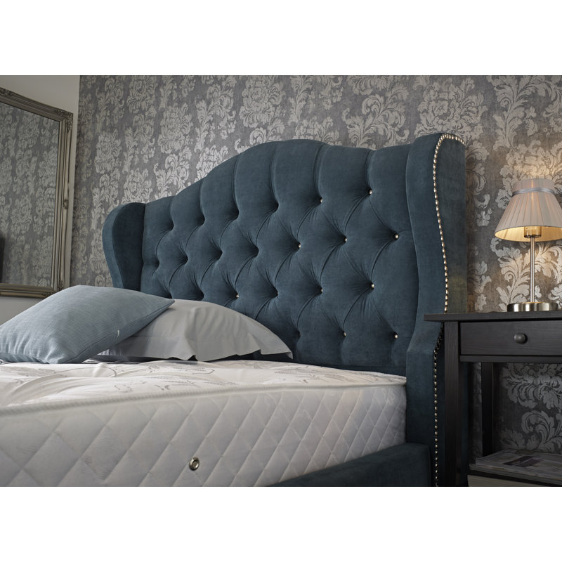Micah Upholstered Bed, Super King (6')
