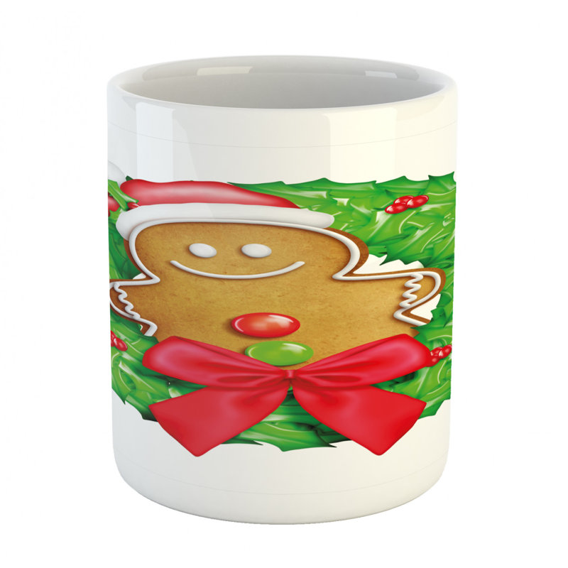 Grande tasse à café pain d’épice man