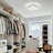Flush Mount Ceiling Light Fixture LED Crystal Light Fixtures Ceiling Mount Bathroom Ceiling Light