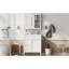 Meuble-lavabo autoportant 30 po avec lavabo 30 po, 2 tiroirs, miroir, lavabo autoportant de qualité moderne-1499008843