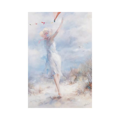 Fly a Kite 1 Piece Wrapped Canvas Painting