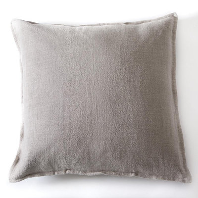 Montauk 100% Linen Large Euro Pillow Cover