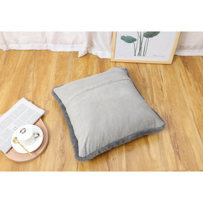Faux Fur Throw Pillow