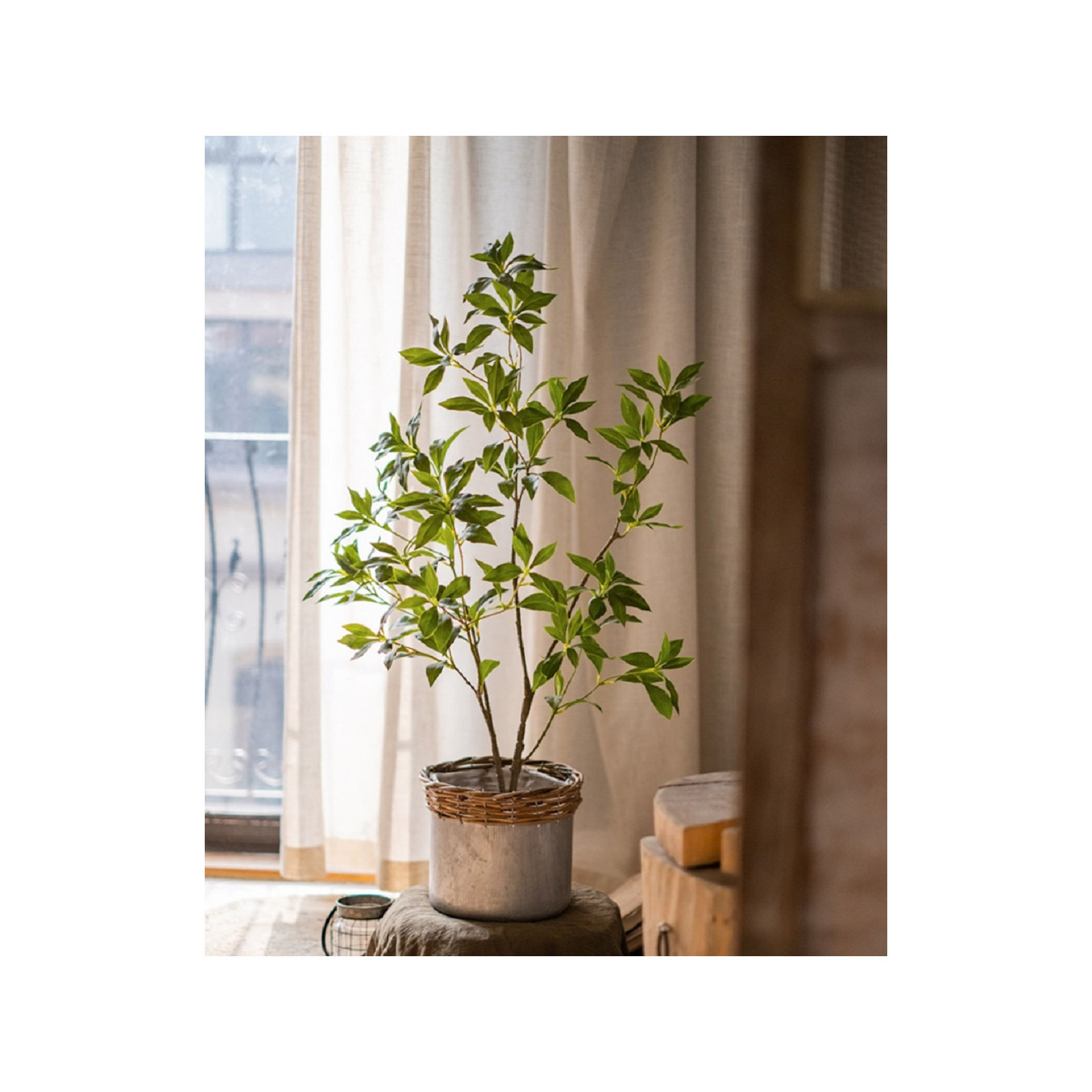 Gant Faux Tree, 37.4" H x 21.6" W x 6" D