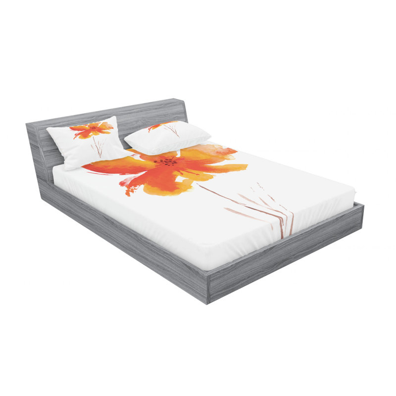 Microfiber Sheet Set, Queen Sheet Set + Fitted Sheet + 2 Pillowcases