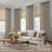 2 Panels （1 Pack） Thick Linen Fabric Memory Trained Pinch Pleated Solid Farmhouse And Modern Rustic Curtains for Dining Living Room bedroom -1708167239-1708167244