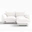 Canapé modulaire rembourré 74,8 po Hollye-15171913