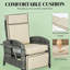 Méridienne inclinable, Fauteuil inclinable d'extérieur