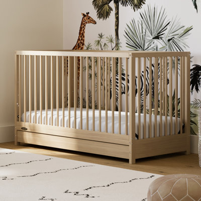 Lit de bébé convertible 5-en-1 Teddi avec rangement Teddi