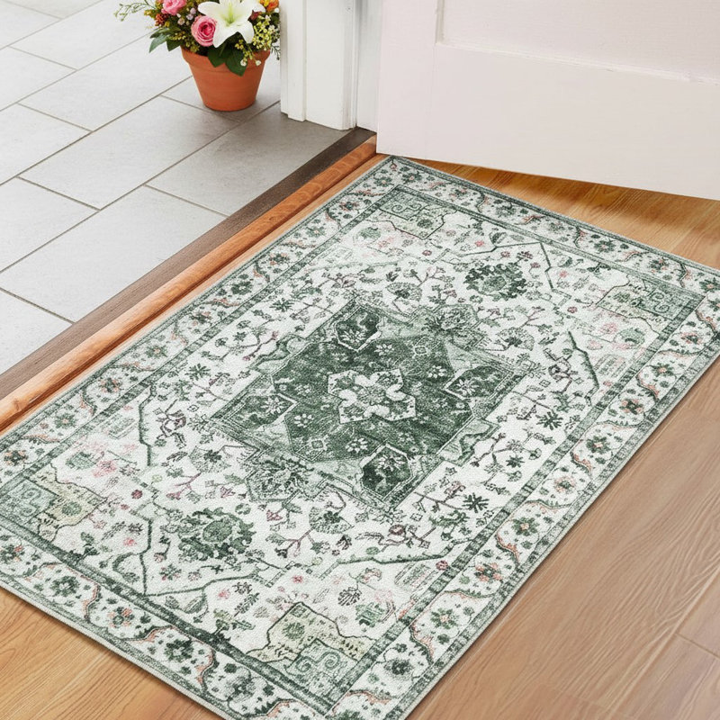 Floral 60cm X 90cm Area Rug