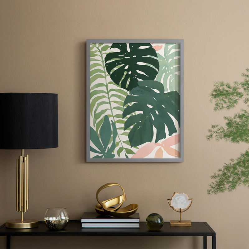 «Tropical casse-tête II», Gris, H 15 po x l 12 po