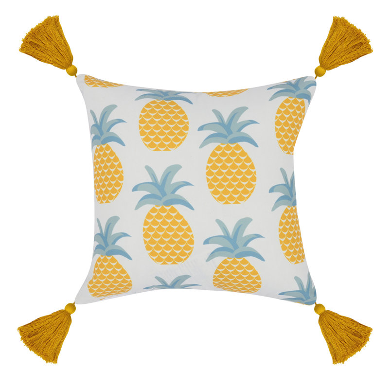 Coussin décoratif réversible intérieur / extérieur Sonoma Tassels