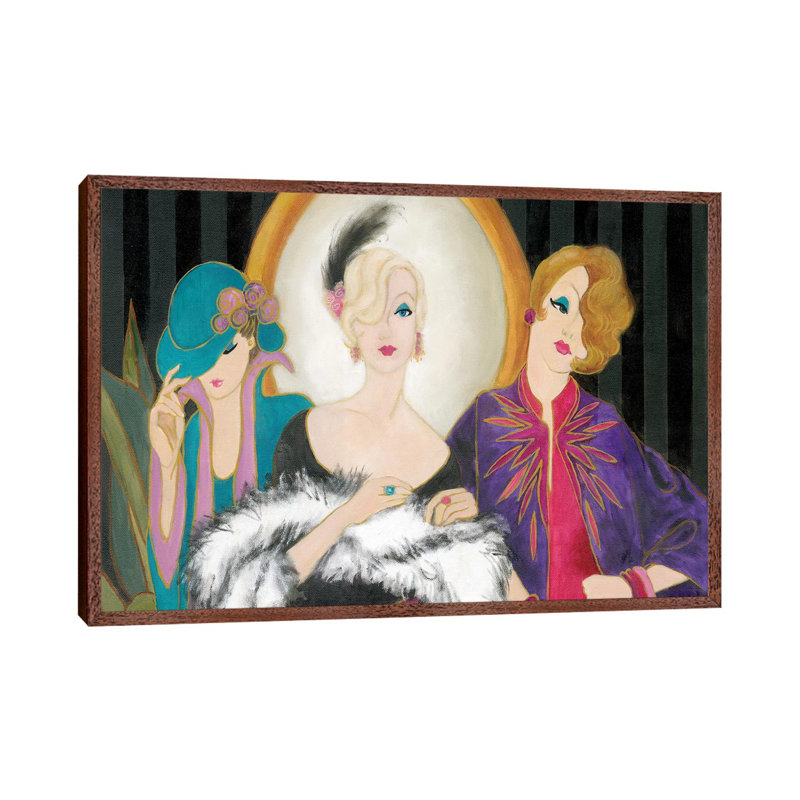 Dinner At Eight by Malenda Trick - Gallery-Wrapped Canvas Giclée on Canvas, 101.6 cm H x 66.04 cm W