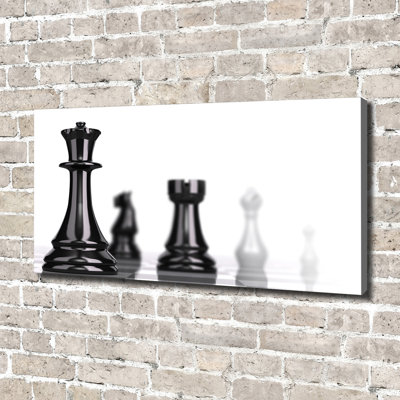 Chess Piece - Wrapped Canvas Print