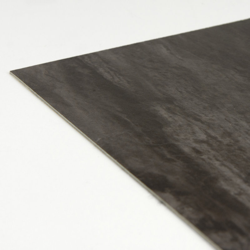 30.5cm x 30.5cm PVC Splitface Tile in Dark Grey 10 Per Pack
