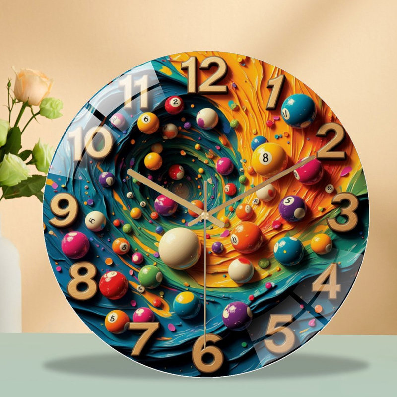 Horloge murale 12 po