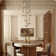 7-Lights Raindrop Solid Thick Glass Pendant light