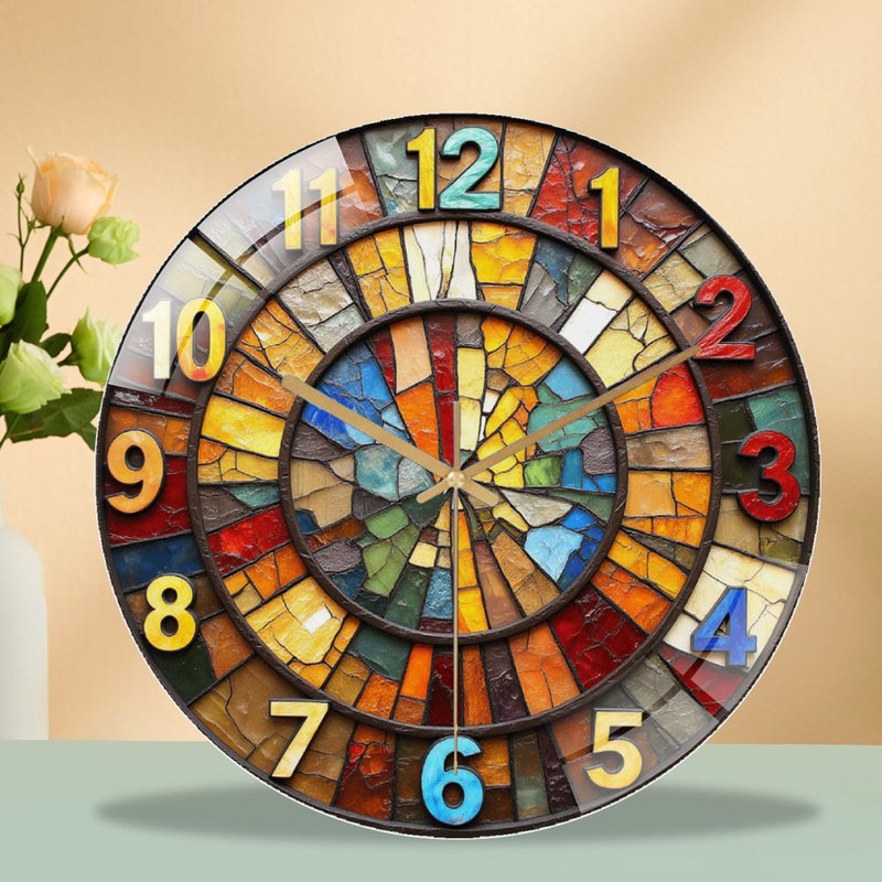 Horloge murale 12 po