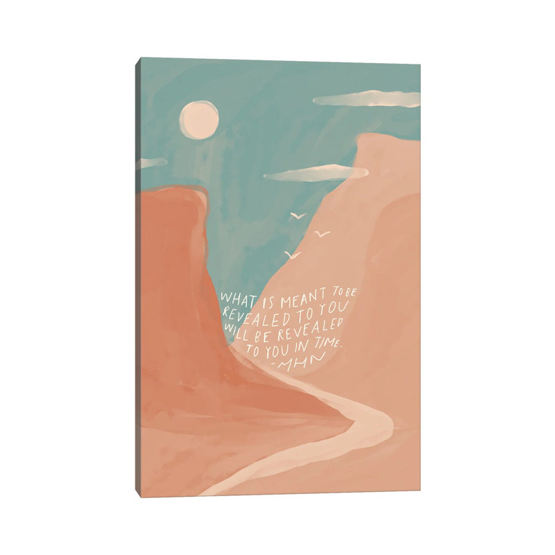 Revealed To You In Time by Morgan Harper Nichols - Wrapped Canvas Print, 66.04 cm H x 45.72 cm W x 3.175 cm D