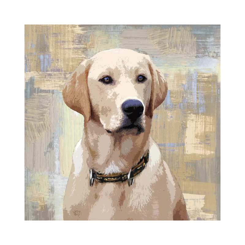 Labrador Retriever by Keri Rodgers - Wrapped Canvas Painting, 45.72 cm H x 45.72 cm W x 3.175 cm D