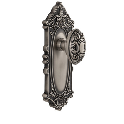 Grandeur Grande Victorian Plate Passage with Grande Victorian Door Knob