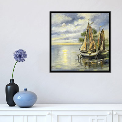 " Boats Lie At Anchor " by Katharina Schöttler