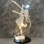 Lampe sur pied de chambre moderne en résine
